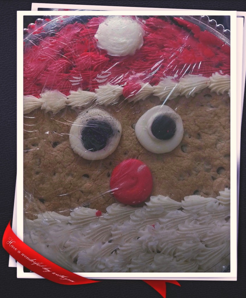 Santa-Cookie-Cake-846x1024 Giving Them Something Sweet From Gourmet Gift Baskets