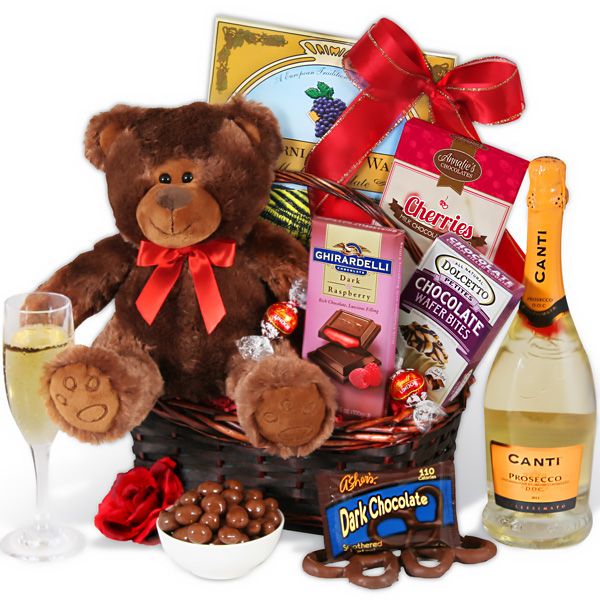 Valentines-Gift-basket-715x1024 Give Them Food and Drinks For Valentine's Day