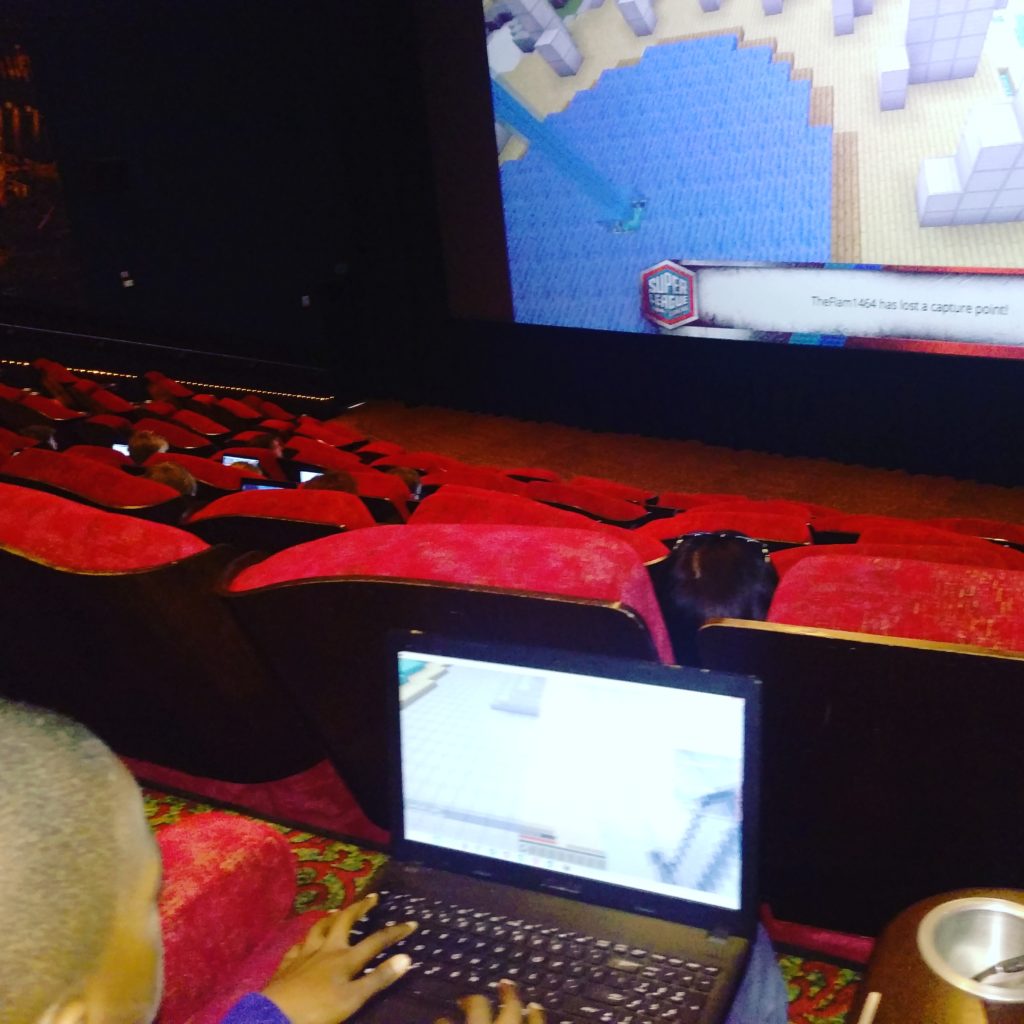 Minecraft-SuperLeague-Theater-1024x715 Super League Gaming: Kids Can Play Minecraft in a Theater