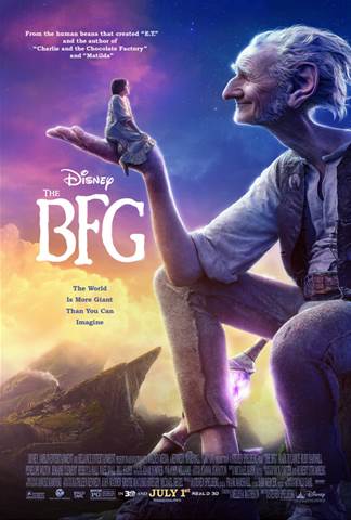 The BFG Will Be In Theaters July 1st