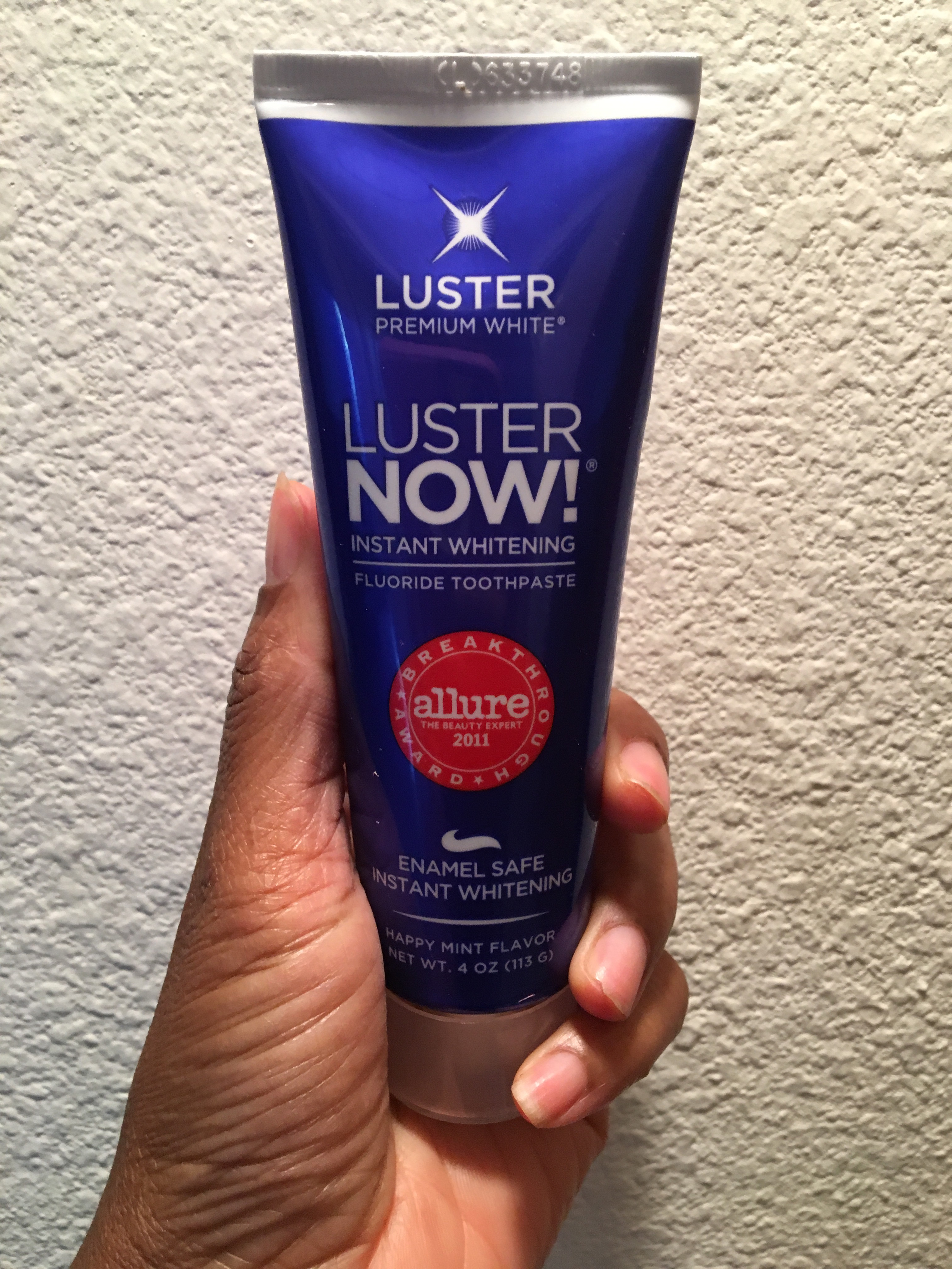 Luster Now & Luster Premium White – Recommended Toothpaste