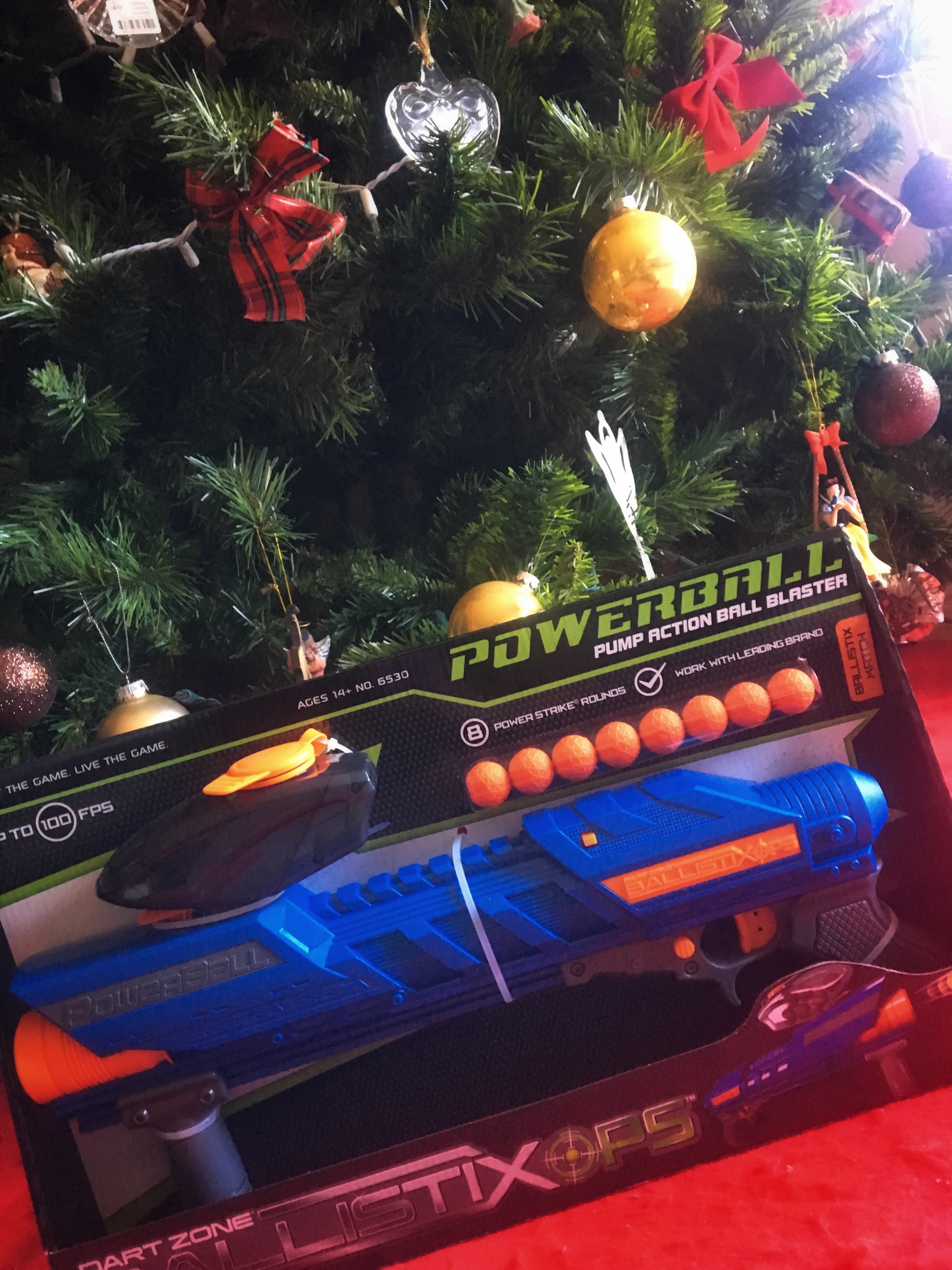 Dart Zone Ballistix Ops Powerball Ball Blaster – Cool Christmas Presents For Kids