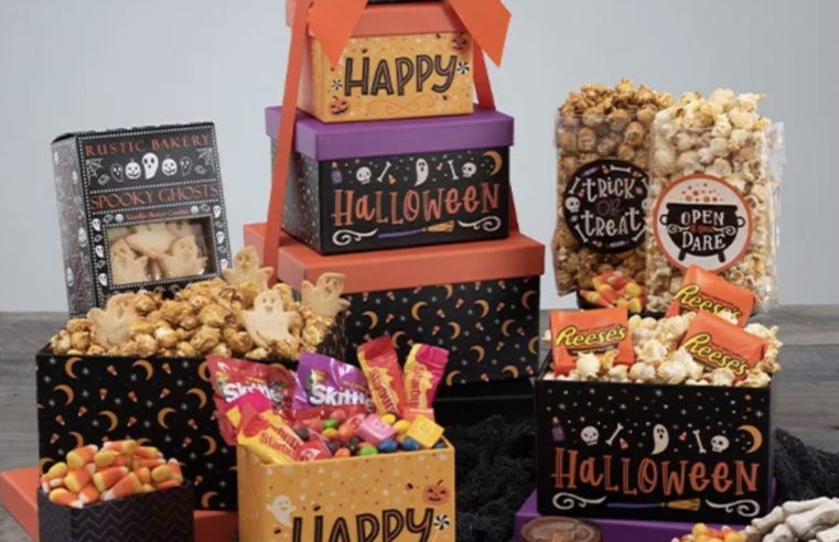Order Your Last-Minute Gourmet Halloween Gift Baskets Now!