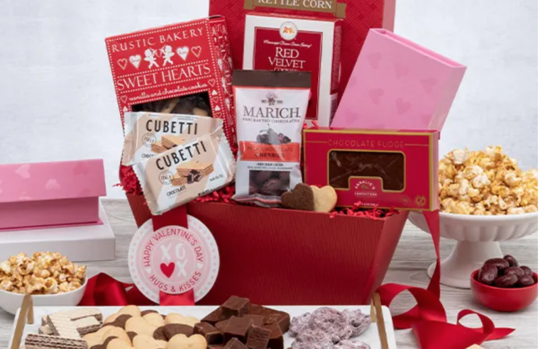 Gourmetgiftbaskets.com Has Fast Delivery Valentine Gifts